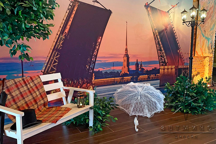 Декорации и аксессуары для фотосессии для стилизованной вечеринки
