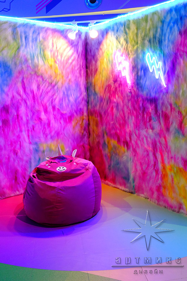 Фотозона из меха