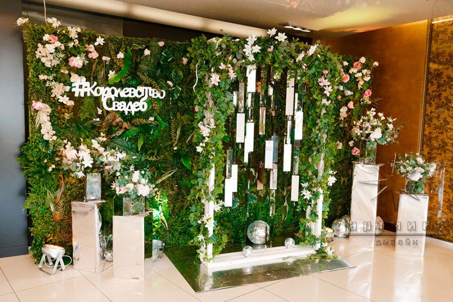 Отчёт декорирования свадебной выставки "Королевство свадеб-2019"
