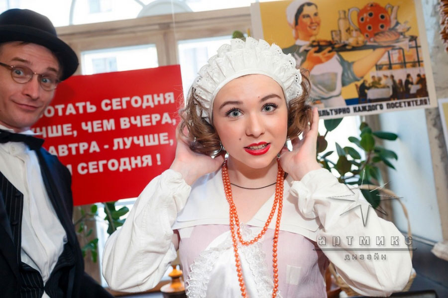 Велкам-зоны и фотозона в стиле рынка "Привоза"