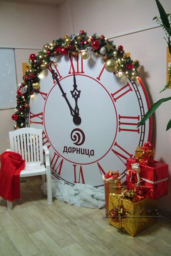 Новогоднее оформление для корпоративного праздника