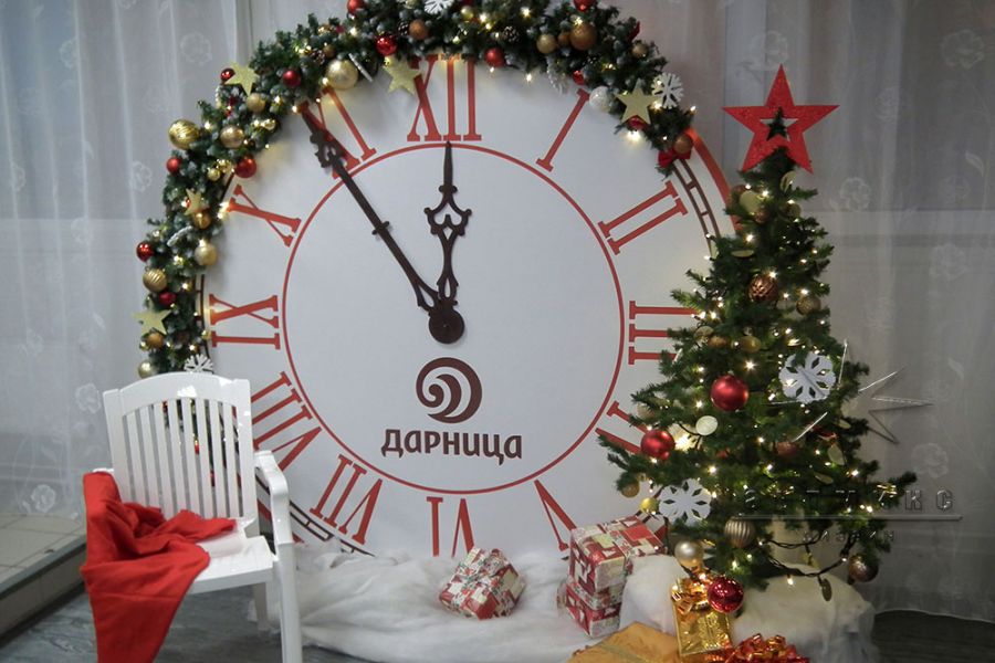 Новогоднее оформление для корпоративного праздника