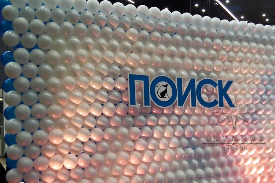 Оформление воздушными шарами конференции "Vet.Camp" ЭКСПОФОРУМ