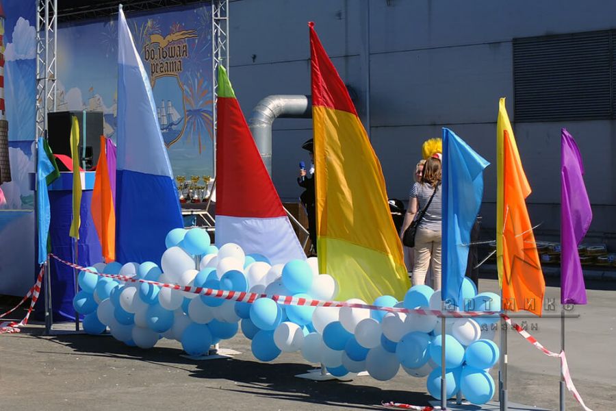 10 юбилейный сезон конкурса "Большая Регата" на крыше ТРК "Планета Нептун"