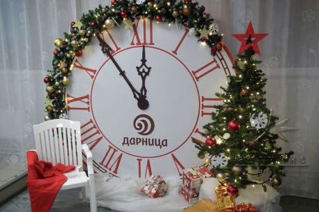 Новогоднее оформление для корпоративного праздника