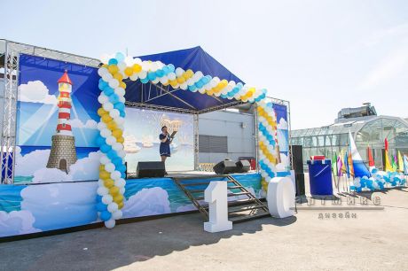10 юбилейный сезон конкурса "Большая Регата" на крыше ТРК "Планета Нептун"